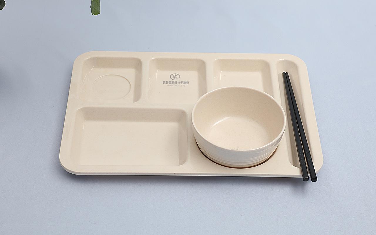 银离子餐具套装-碗盘筷三件套